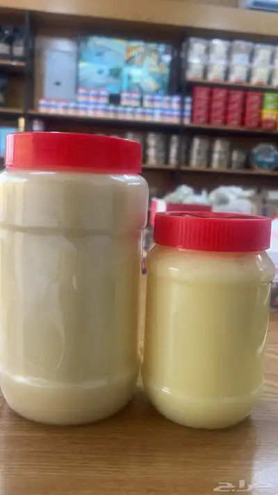 اجبان واللبان سمن زبده 3