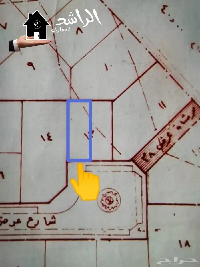 أرض سكنية للبيع بحي الورود بعنيزة 0