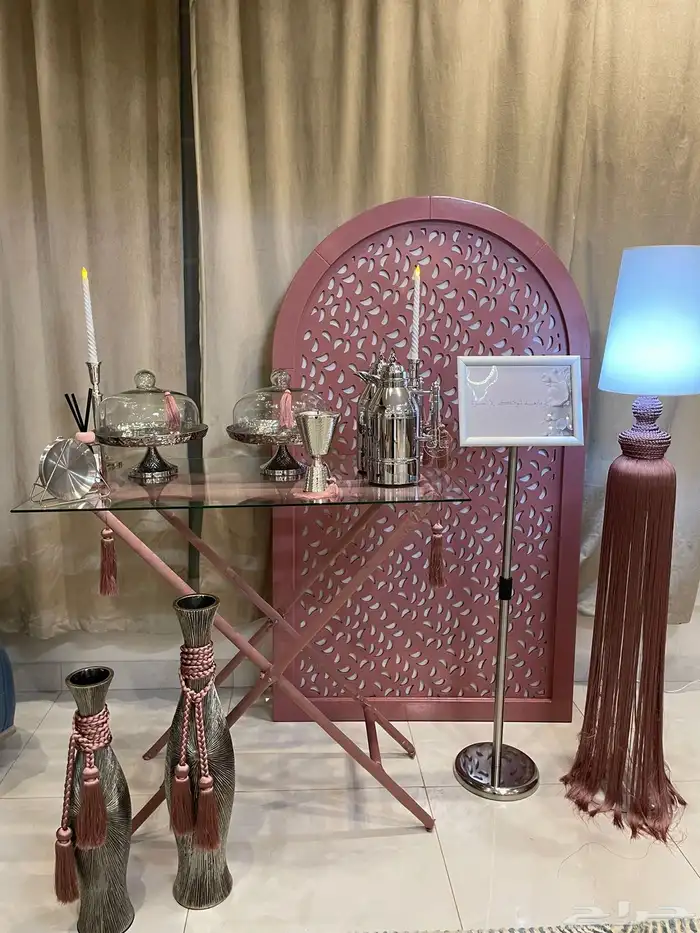 طاولات ضيافه للايجار(Silver Table) 9