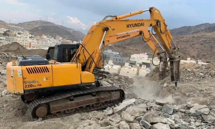 excavator and Loader in Albahah City  2