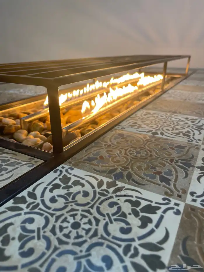 طاولات تدفئه ومناقل تعمل على الحطب والغاز للحدائق 28