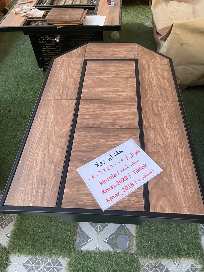 طاولات تدفئه ومناقل تعمل على الحطب والغاز للحدائق 5