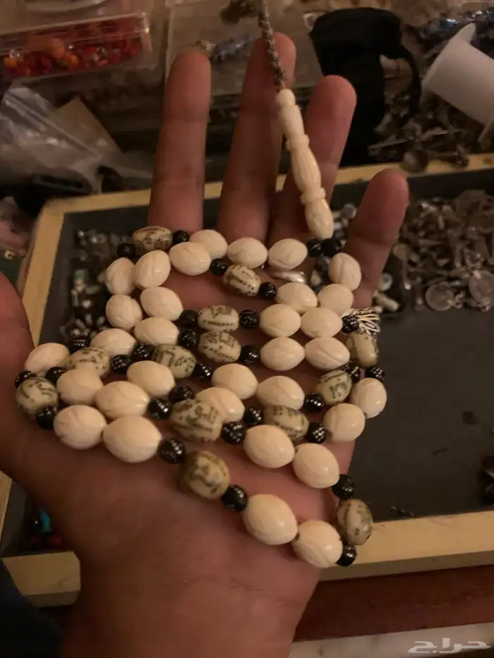 سبحة عظم جمل مخزن 3