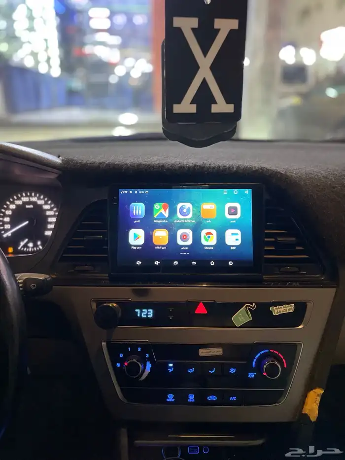 شاشة سوناتا أندرويد من 2015 إلى 2017 تدعم نظام الكاربلاي 4