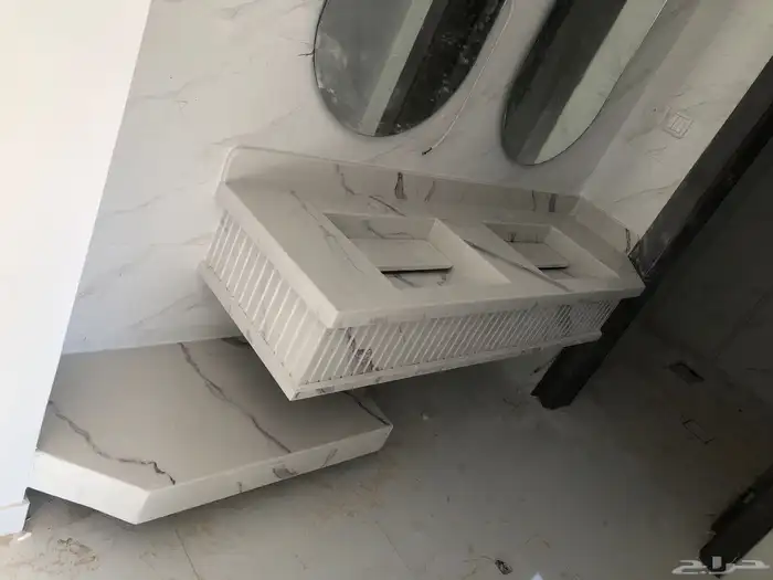 مغاسل رخام طبيعي وصناعة ومطبخ وطولات الانجاز 3ايام 16