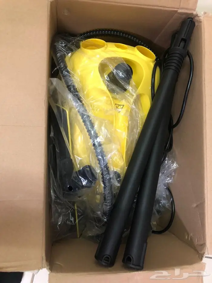 مكنسة تنظيف بالبخار L 1500 W SC2 أصفر أسود 4