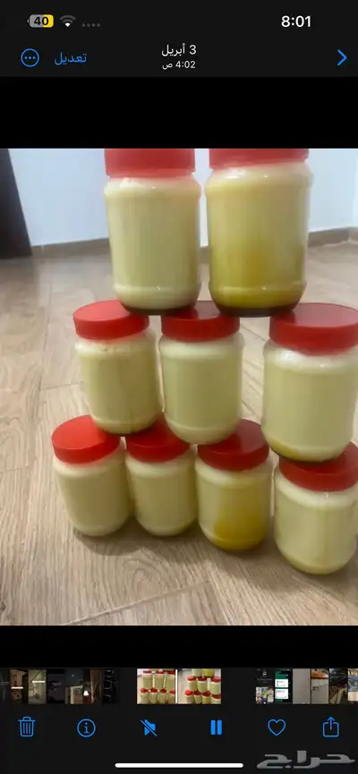 اجبان واللبان سمن زبده 4