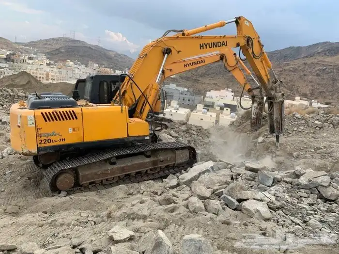 excavator and Loader in Albahah City  9