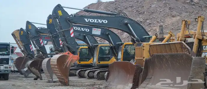 excavator and Loader in Albahah City  6