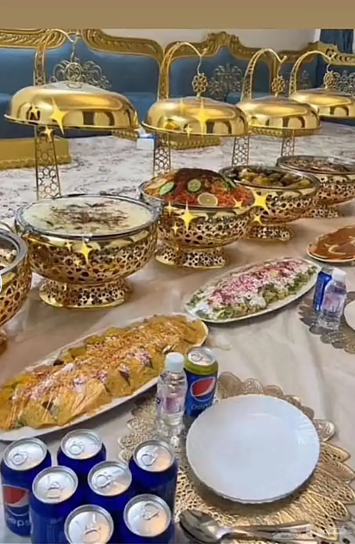 بوفيه كامل بألذ النكهات شامل التوصيل كما يوجد إيجار سخانات 22