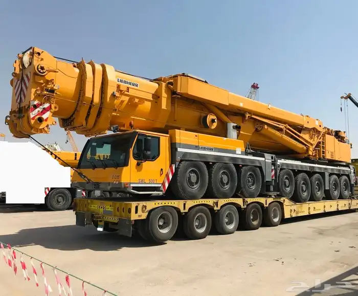 Crawler crane SCC6500A LTM11200-9.1 Crane Truck 7