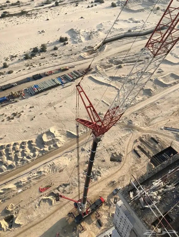 Crawler crane SCC6500A LTM11200-9.1 Crane Truck 2