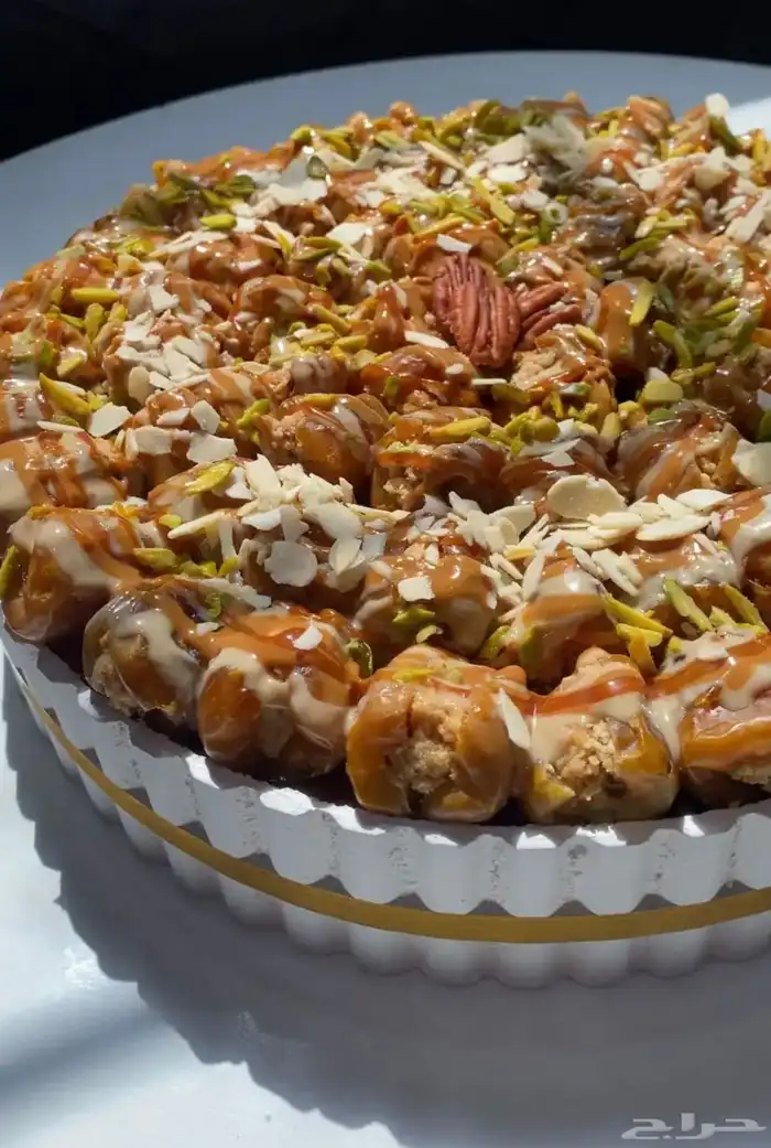 احجزو لمناسباتكم بالإجازة قبل الزحمه تمور محشيه 11