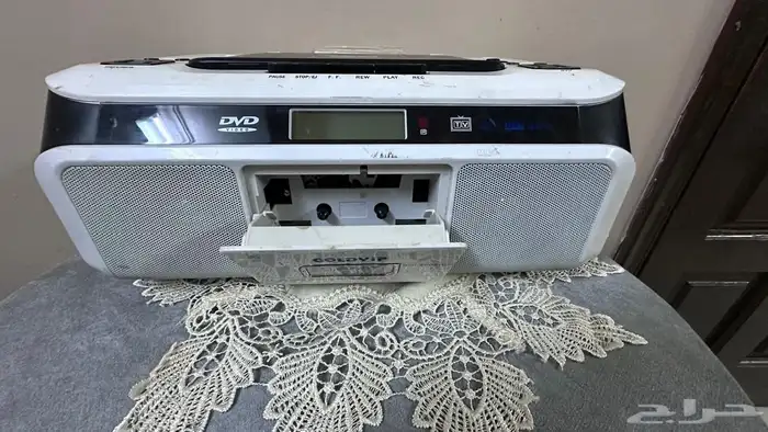 مشغل اقراص دي في دي مع مسجل مع الشاشة 16