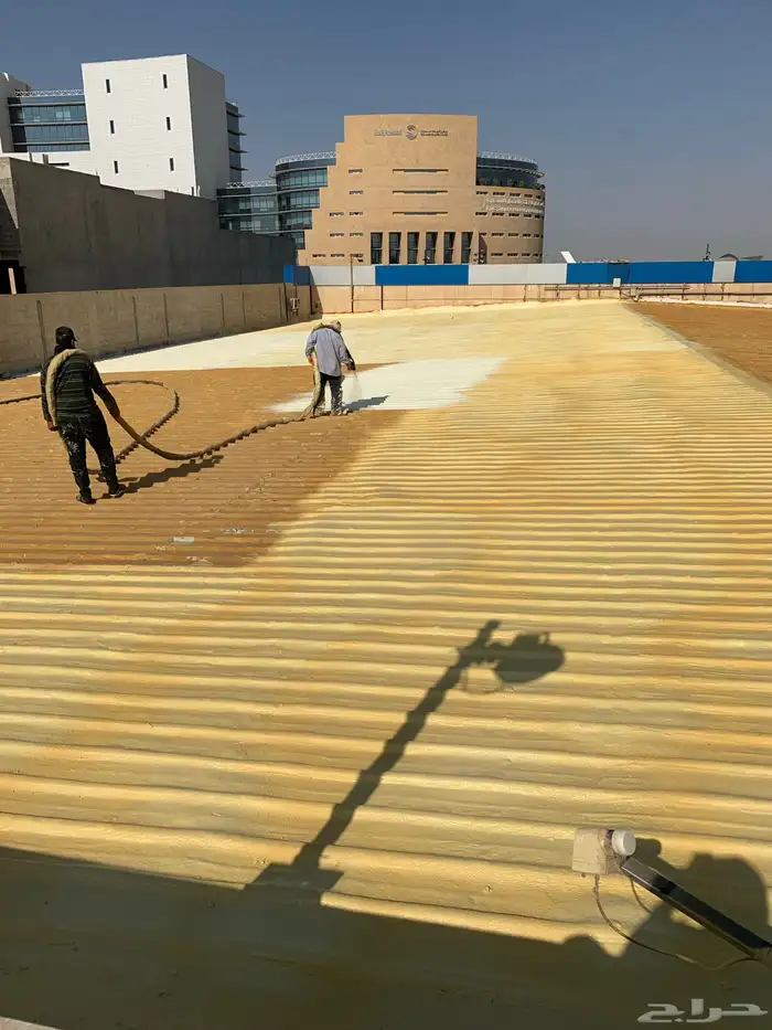 شركة عزل أسطح بالدمام عزل فوم مائي حراري 4