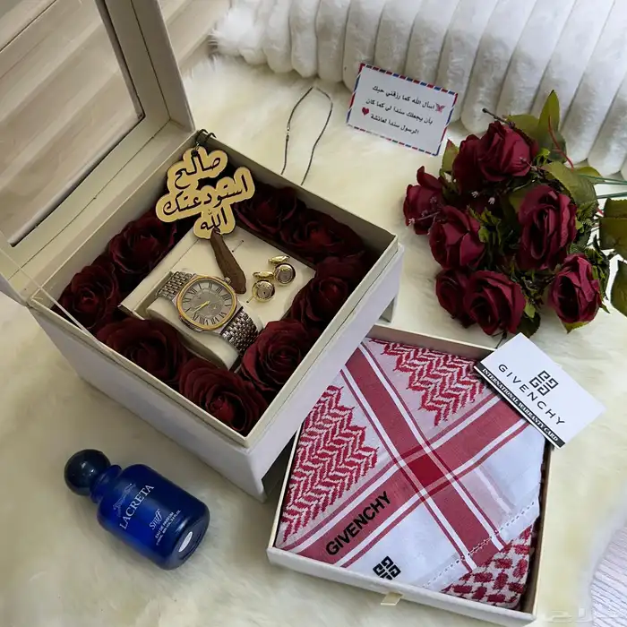 بوكس رجالي طقم شماغ جيفنشي 5