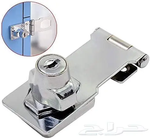 قفل بمشبك بقفل ذاتي 3 انش 4