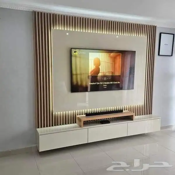ديكورات شاشة تلفزيون 17