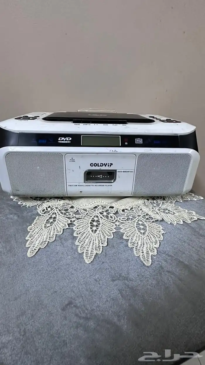 مشغل اقراص دي في دي مع مسجل مع الشاشة 19