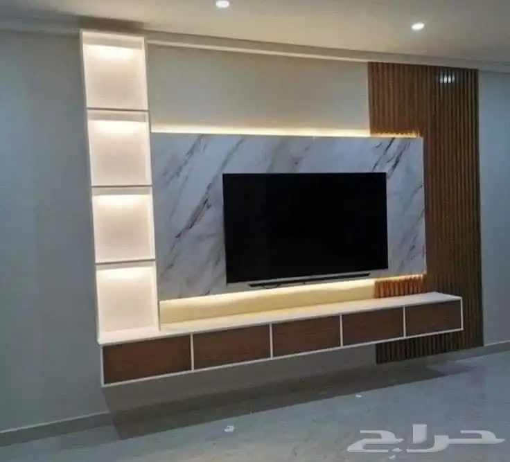 ديكورات شاشة تلفزيون 19
