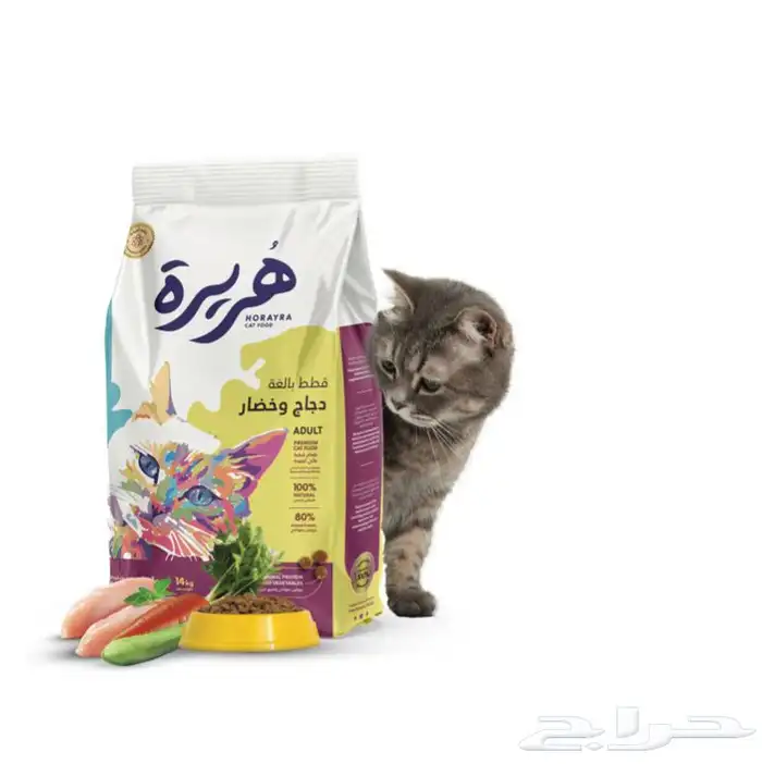 أكل قطط جاف ورطب 0