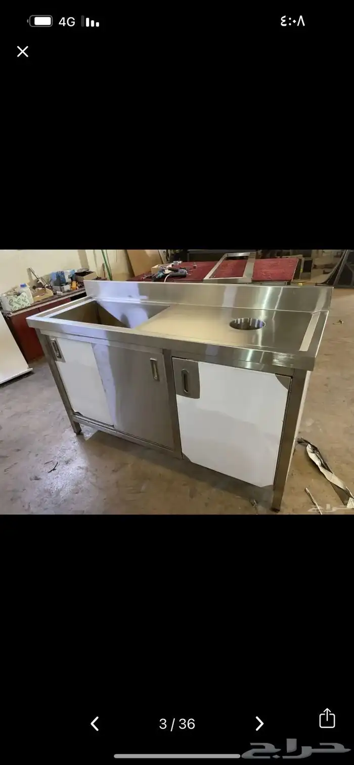 ثلاجة استيل تفصيل جميع انواع الثلاجات واعمال الاستيل الاخرى 33