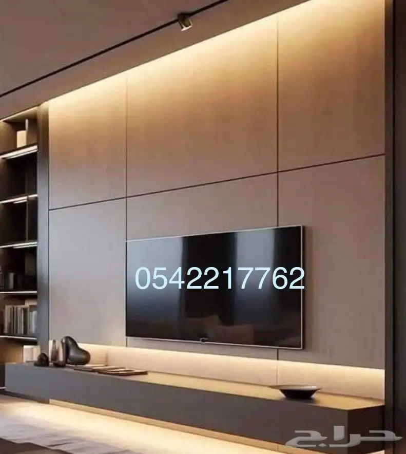 ديكورات شاشة تلفزيون 3