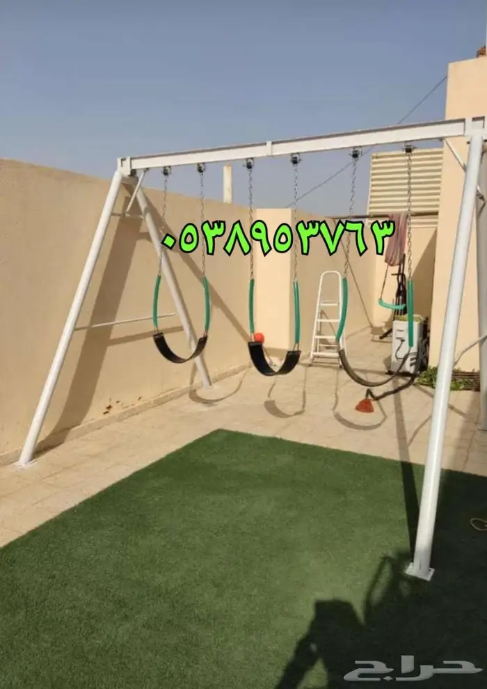 طقم مراجيح والعاب زحليقة وملاهي متنوعة 14