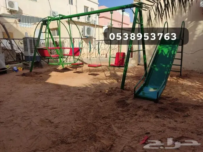 طقم مراجيح والعاب زحليقة وملاهي متنوعة 24