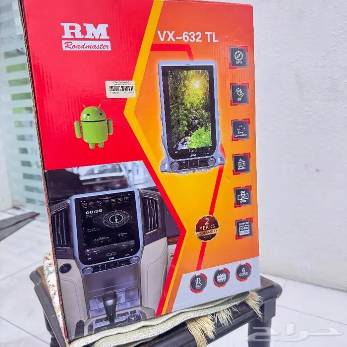 شاشه لاند كروزر من 2016 الا 2022 تسلا رودماستر 11