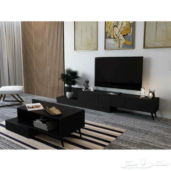 هدية مجانية بمناسبة عروض الجمعة البيضاء اطقم طاولات تلفزيون 4