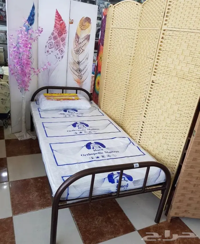 سرير حديد مفرد وسرير حديد دورين - متوفر الواحدة أو بالجملة 0