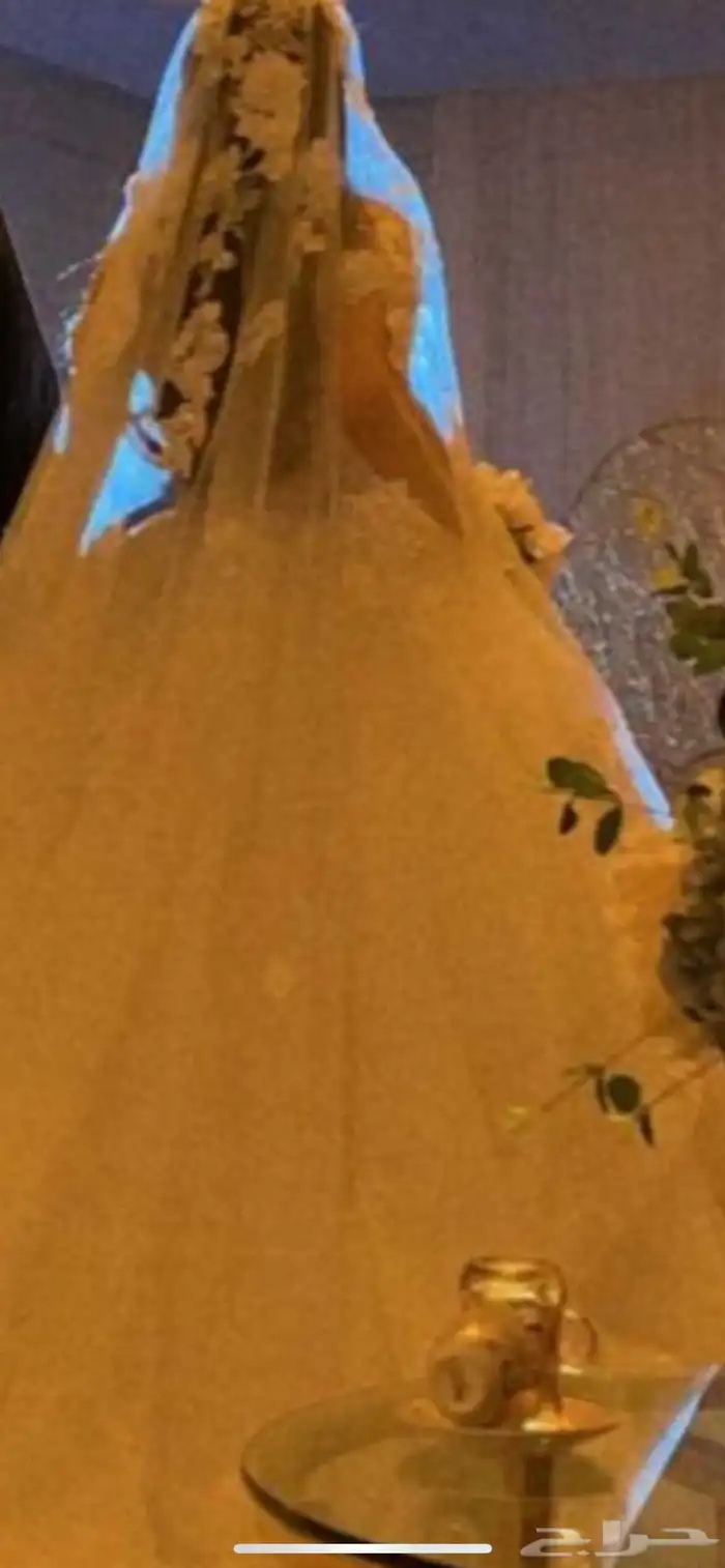 فستان زفاف مستعمل مره وحده لمده اربع ساعات من رهيد 2