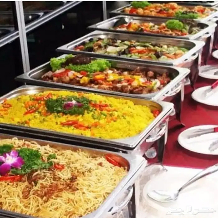 بوفيه كامل بألذ النكهات شامل التوصيل كما يوجد إيجار سخانات 10