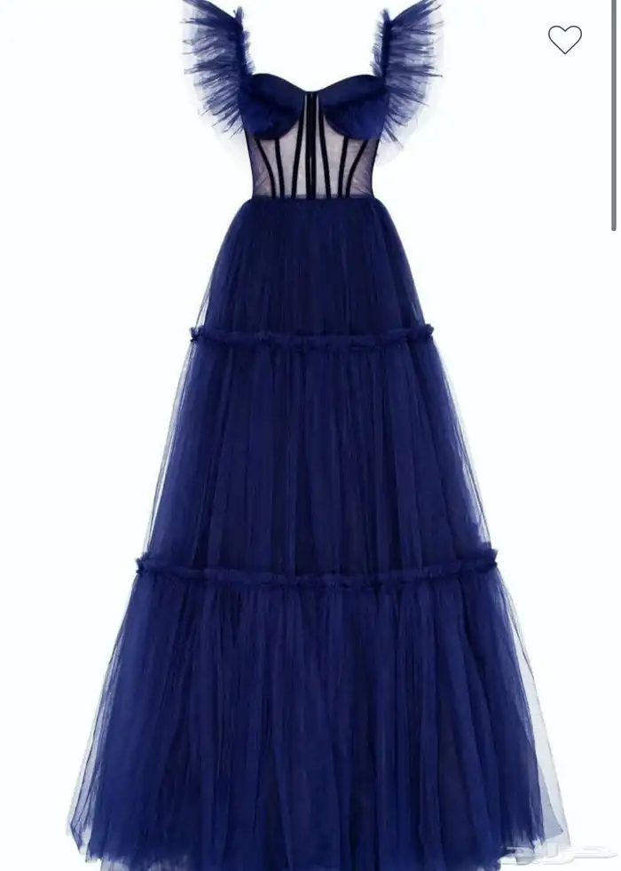 فستان   اللون البنك اللحمي 0