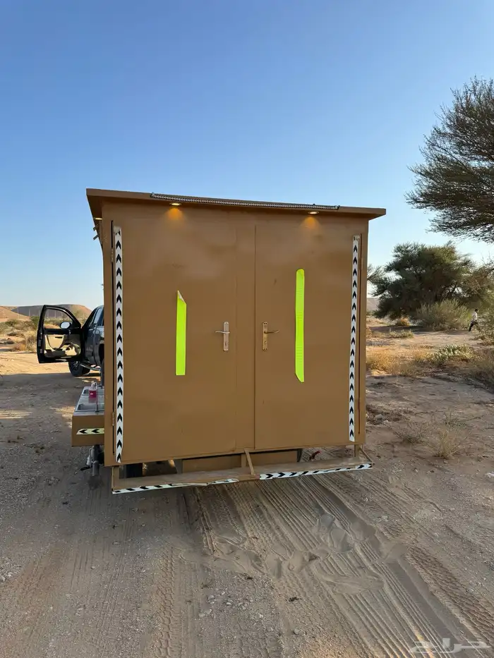 للإيجار تاجيركرفانات امريكية ودورات مياه متنقله 16