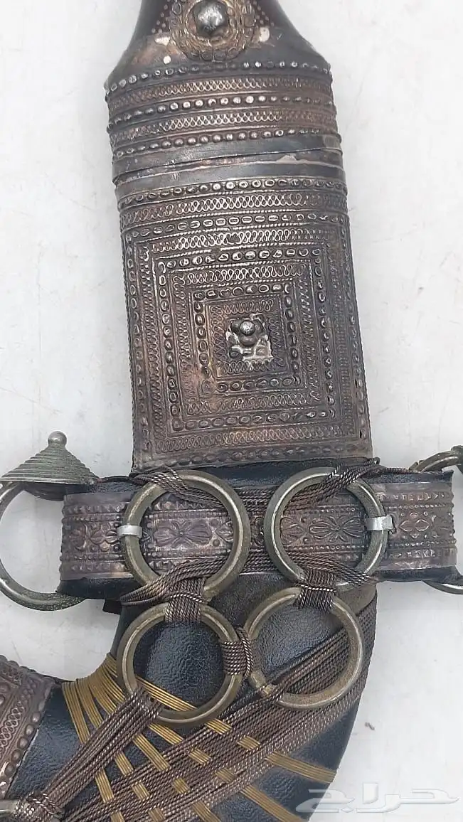 جنبية جنوبية فضة تراثية Traditional Southern Silver Dagger 1