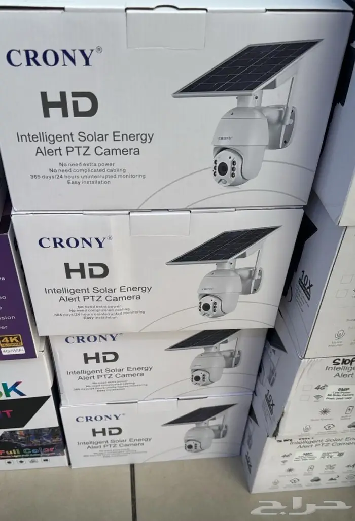 تصفيه كميرا مراقبه تشتغل شريحة جوال 4G عالطاقه الشمسيه 1