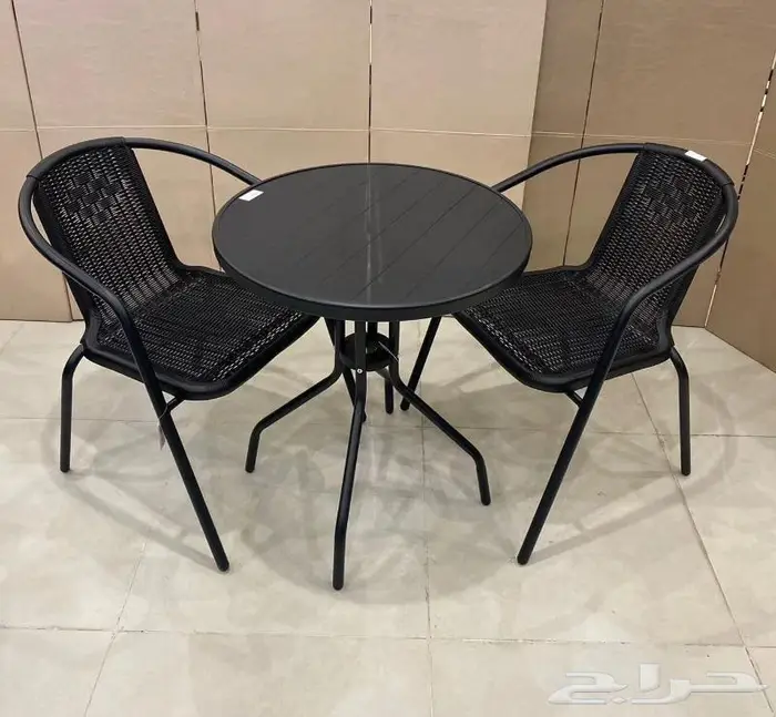 كرسيين وطاولة خارجية 5