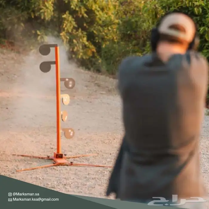 هدف رماية حديد AR500 شكل شجرة 3