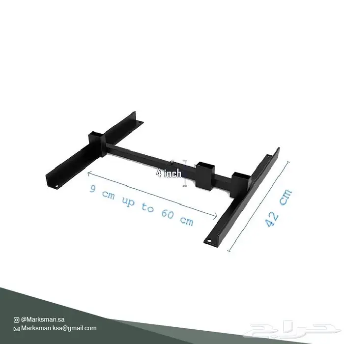 هدف رماية ورقية وقاعدة حديد 4