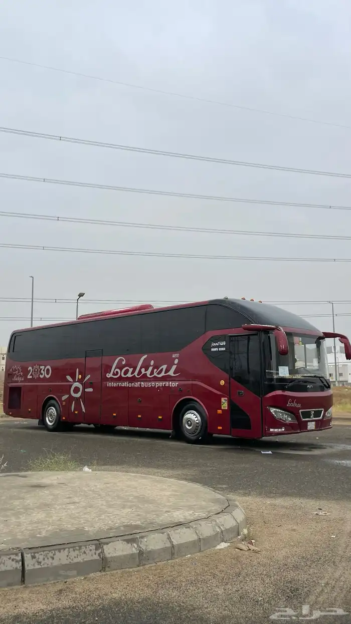 باص موديل حديث 50 راكب للايجار 1