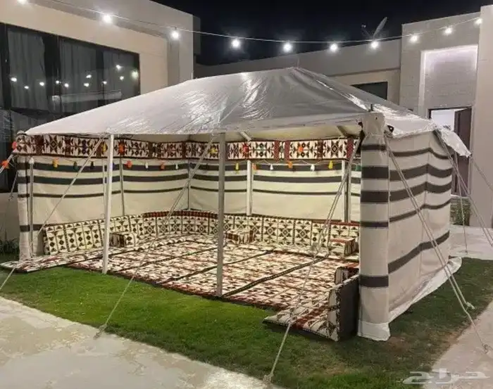 بيوت شعر ابيض يتوفر جميع المقاسات 8