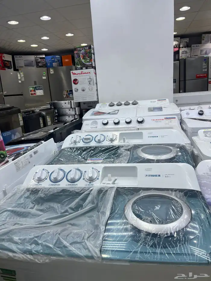 غسالات حوضين بأحجام وشركات مختلفه 1