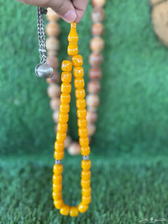 سبحه فاتوران ألماني مسباح فضة سبح احجار كريمة إكسسورارات 3