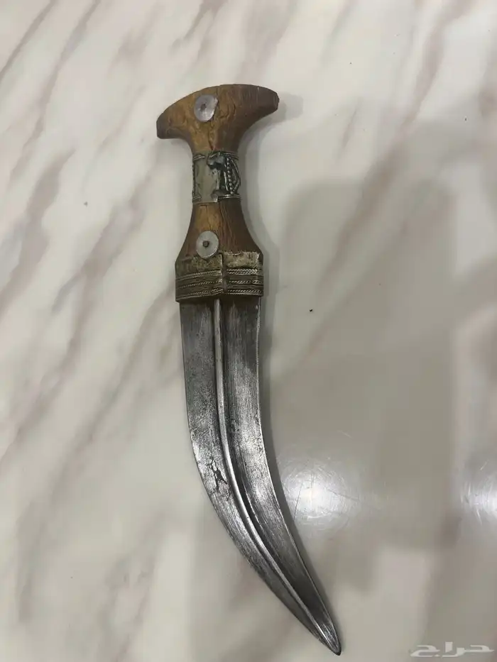 جنبية قرن خنجر قديم للبيع 9