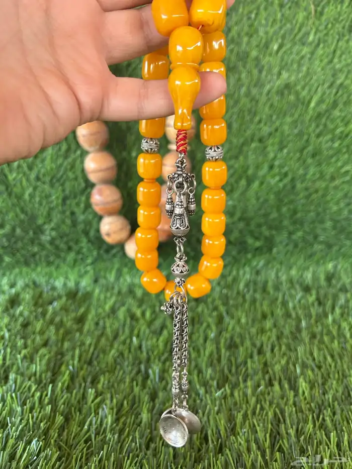 سبحه فاتوران ألماني مسباح فضة سبح احجار كريمة إكسسورارات 6