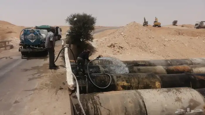 مواسير خرسانية وعبارات سيول 18