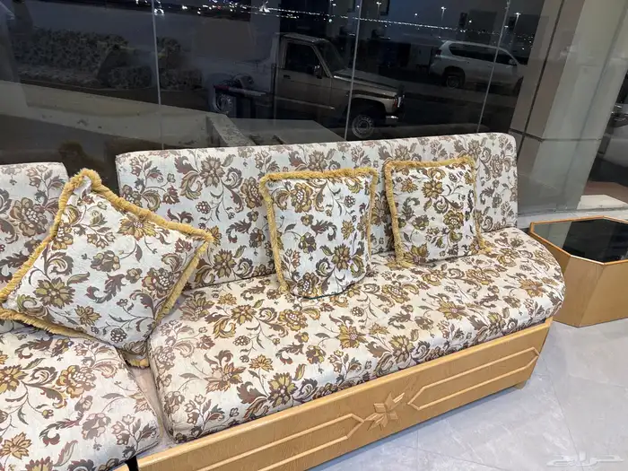 بيع كنب طقم خمسه اكناب للبيع عاجل 6