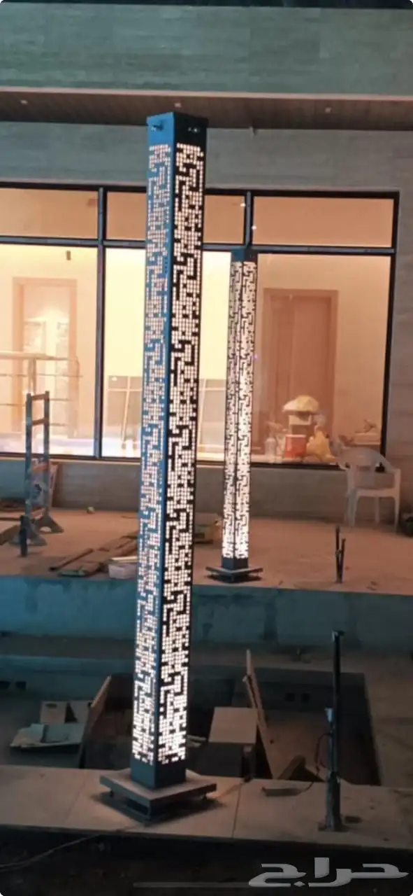 اعمدة ديكورية واعمدة تجميليه وبولرد 55